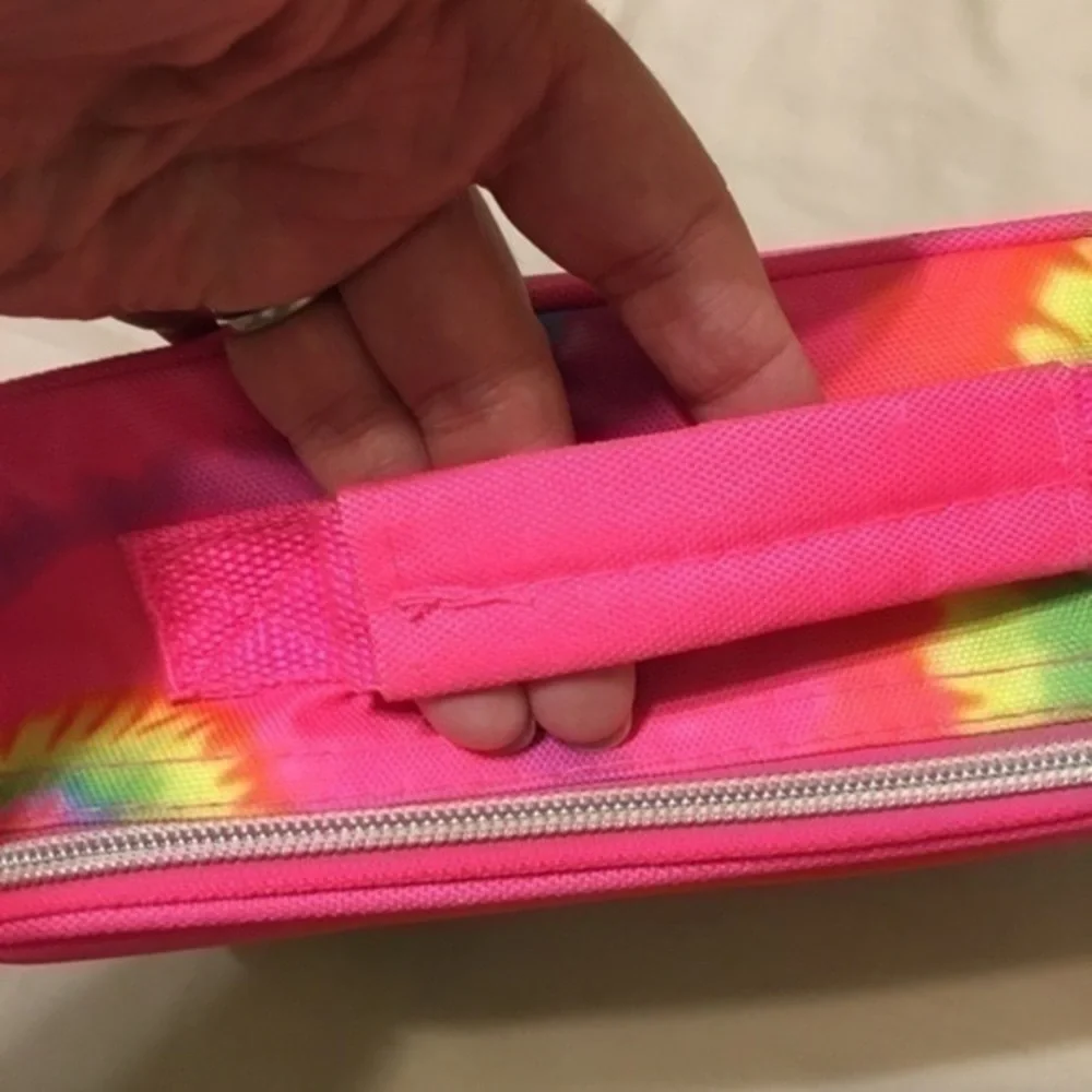 Justice Girls tie dye lunchbox